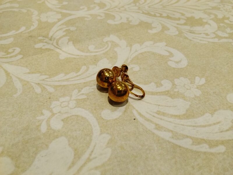 18金 イヤリング をお買取いたしました。