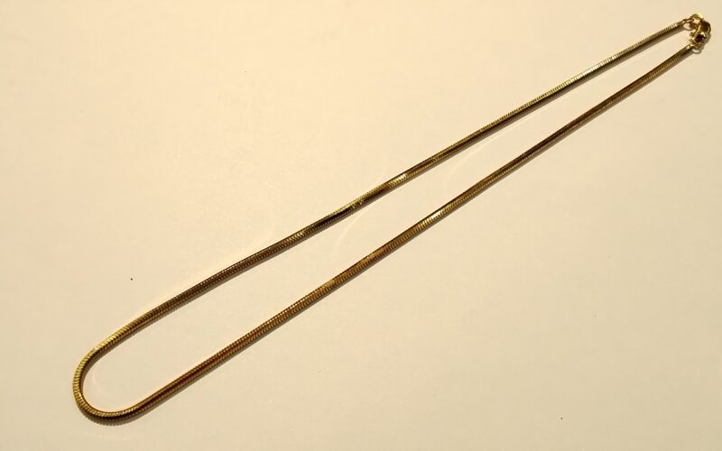 18金 ネックレス をお買取しました。