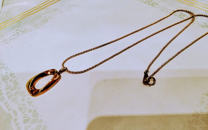 K18 ペンダントネックレスをお買取しました。