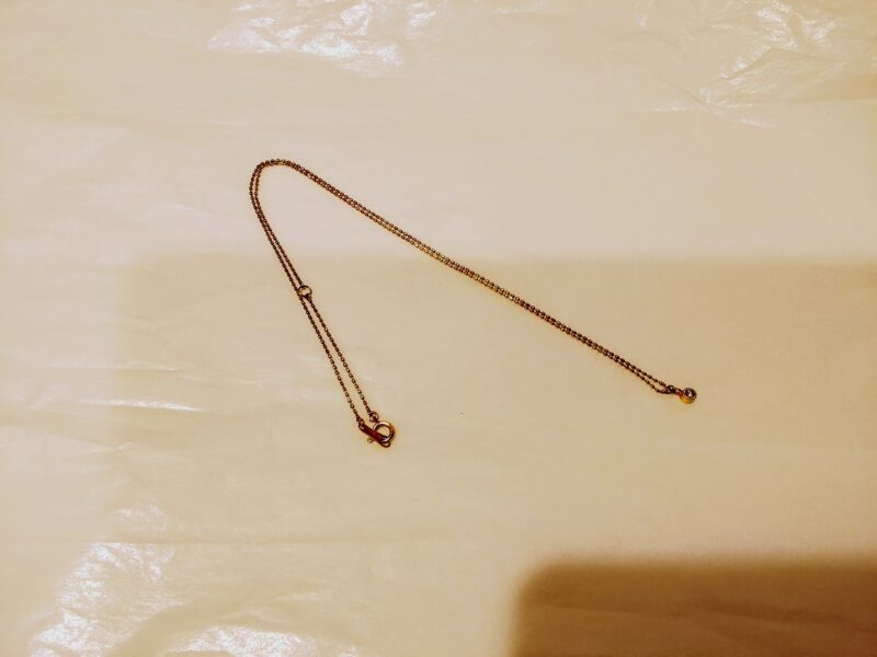 K18 ネックレスをお買取り致しました。
