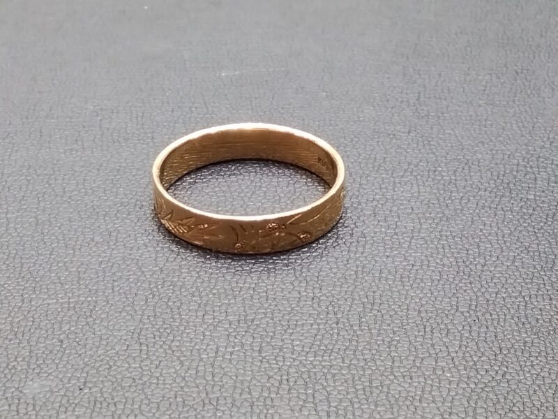 18金 イエローゴールド リング をお買取りしました。