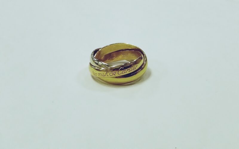 18金リングを買取しました。
