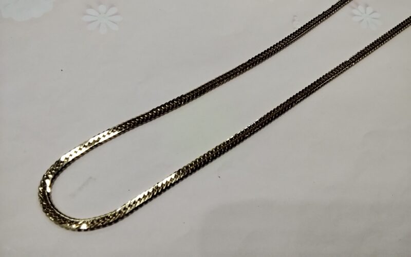 18金ネックレスお買い取りしました