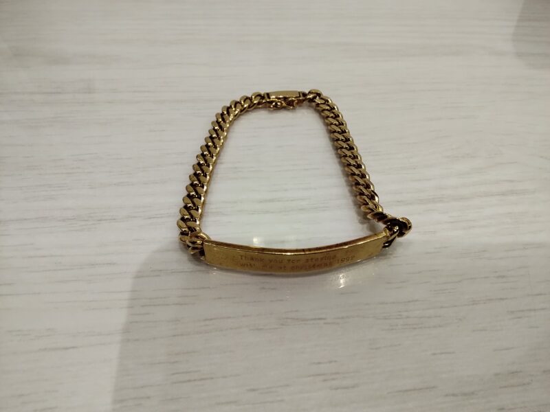 18金 ブレスレット をお買取しました