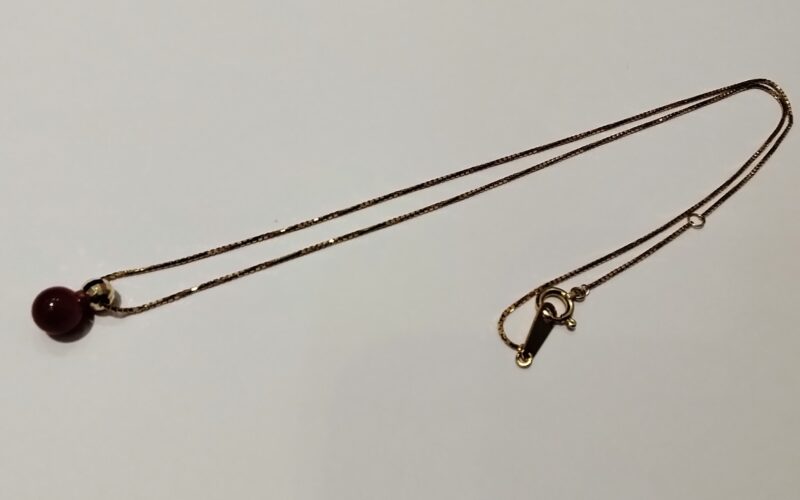 K18ペンダントネックレスお買取りしました。