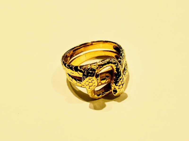 K18リングお買取いたしました✨🐍✨