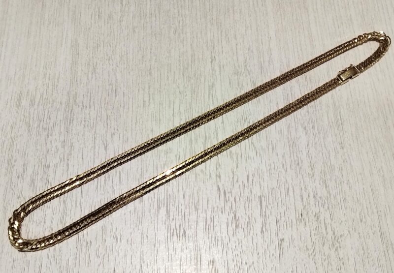 18金 イエローゴールド 喜平ネックレス をお買取しました。