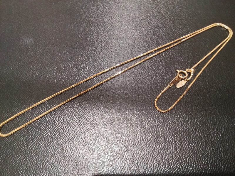 K18 ネックレス　お買い取り致しました。