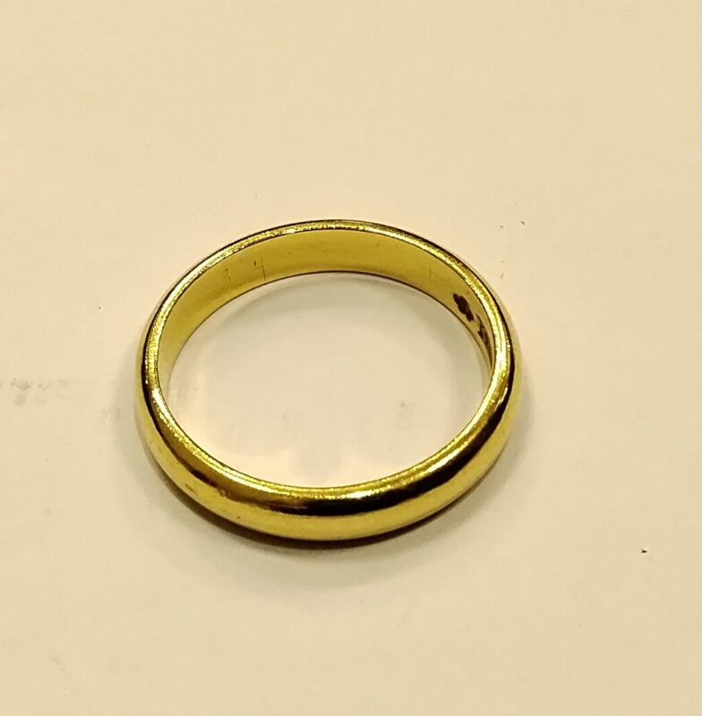K18リングを お買い取り致しました。