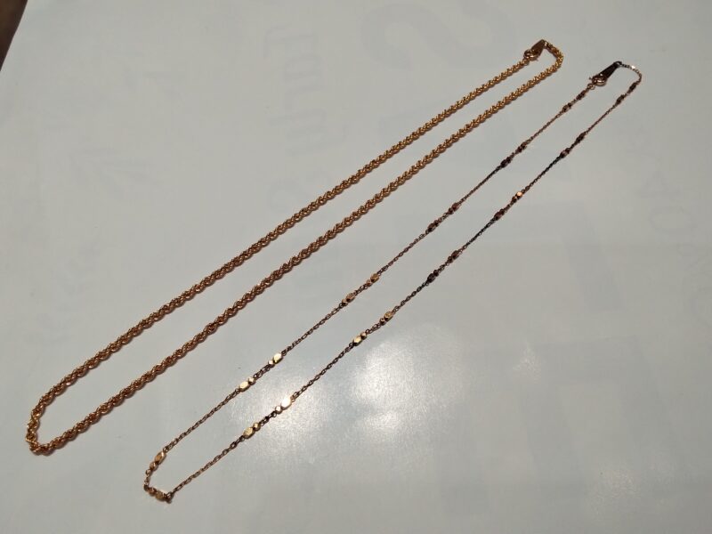 18金 ネックレス をお買取り致しました