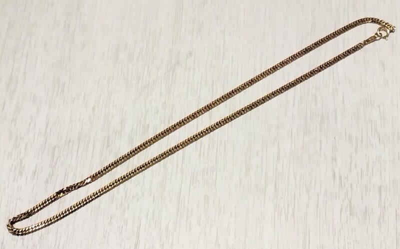 18金 イエローゴールド 喜平 ネックレス をお買取しました。