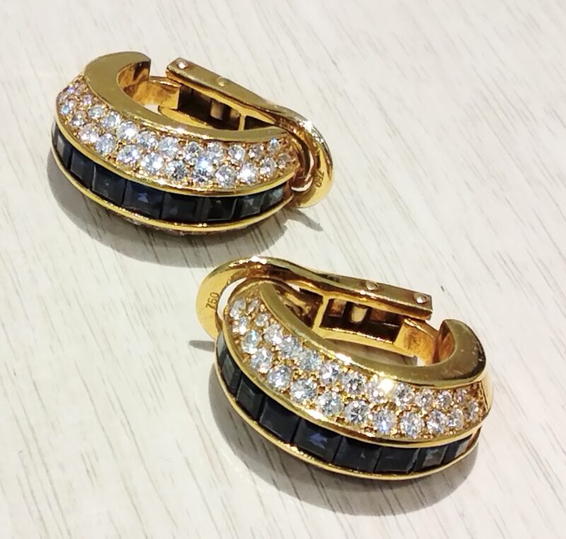 18金 イエローゴールド イヤリング をお買取しました。