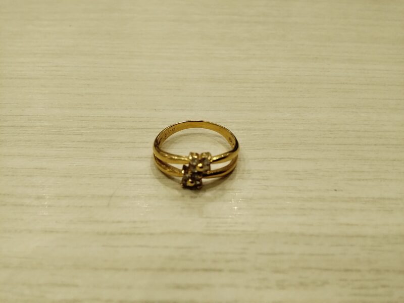 18金 ダイヤモンド リング をお買取しました