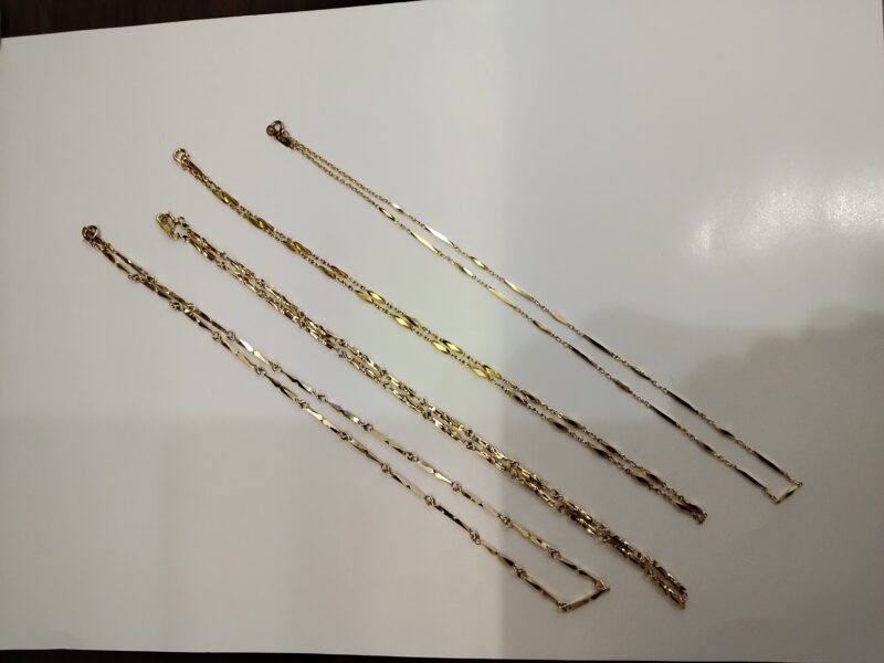 K18ネックレスをお買取り致しました。