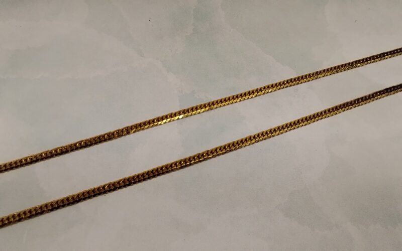 K18 キヘイネックレスのお買取をしました