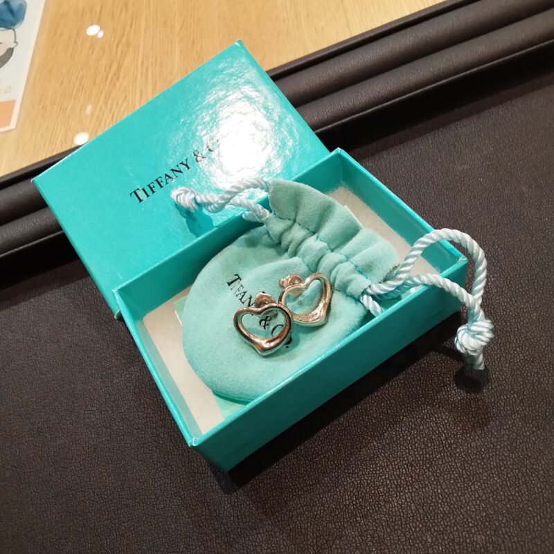 Tiffany&Co. オープンハートピアス SV925 をお買取しました!