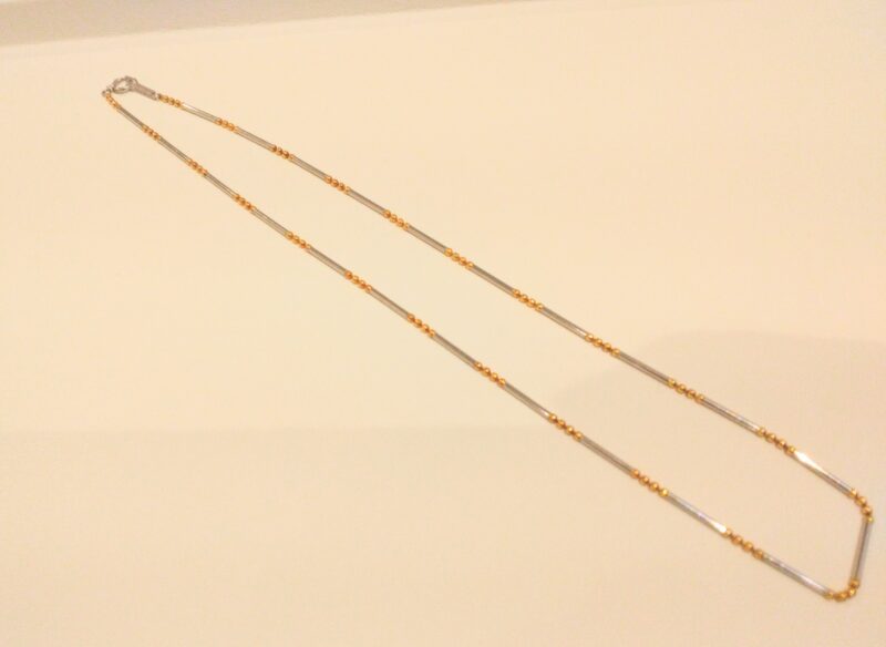 プラチナ/18金 コンビ ネックレス お買取り致しました。