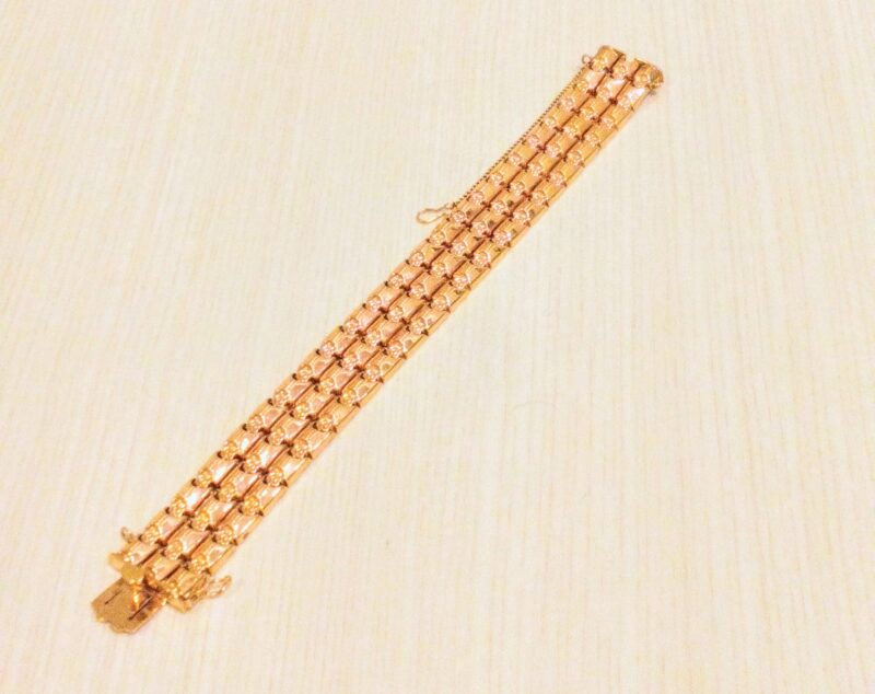 K18金 ブレスレット 買取り致しました。