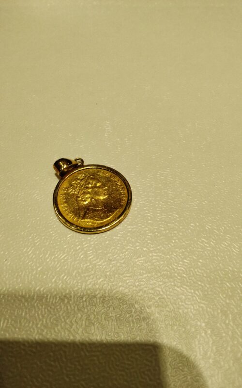 18金 ペンダントトップ 買い取りました。