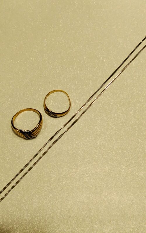 プラチナ ネックレス 18金プラチナコンビ リング 買い取りました。