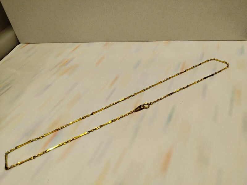 18金 イエローゴールド ネックレス をお買取りしました
