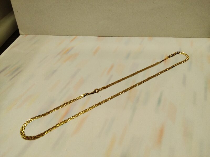 18金 イエローゴールド ネックレス をお買取りしました