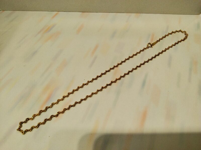 18金 イエローゴールド ネックレス をお買取りしました