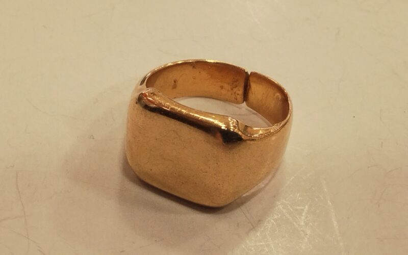 買取🍀K18 リング💍