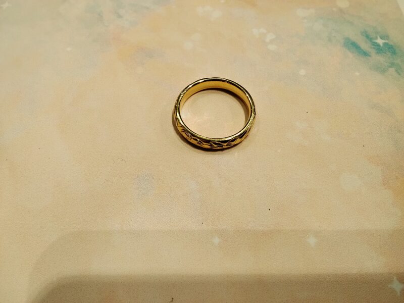 18金 リング をお買取しました。