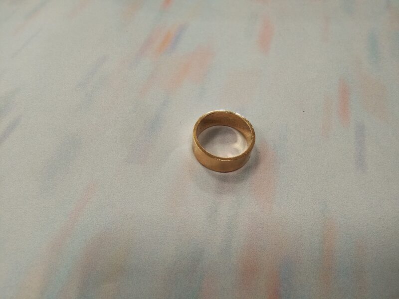 18金 リング をお買取しました。