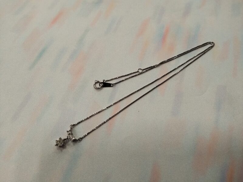 プラチナ ネックレス をお買取しました。