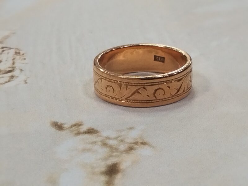 18金リングをお買取しました。