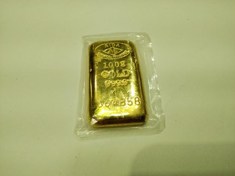 24金 インゴット をお買取致しました。