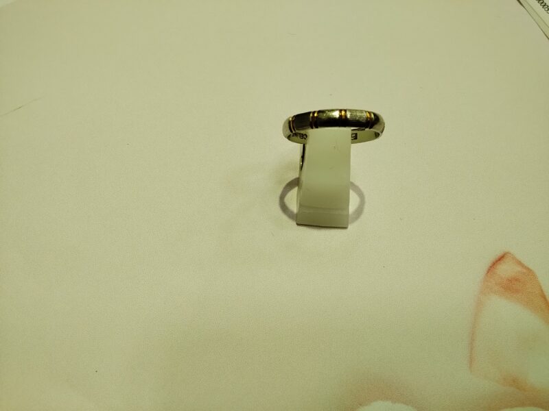 18金 プラチナ コンビのリングをお買取をました。
