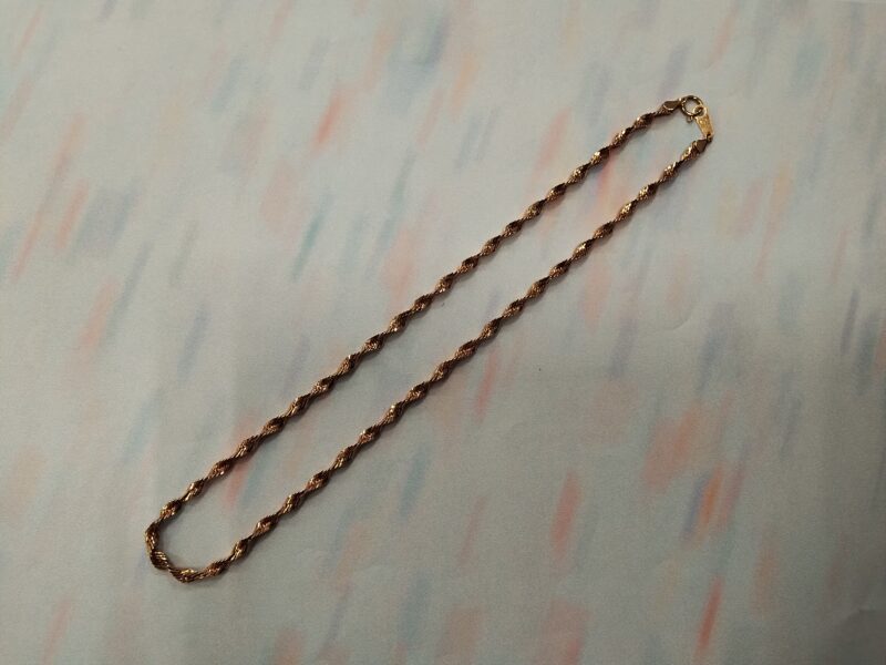 18金 ネックレス をお買取しました。