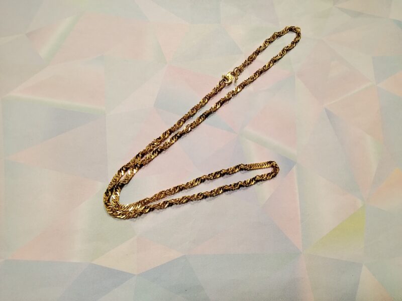 22金 デザインネックレス お買取り 致しました。