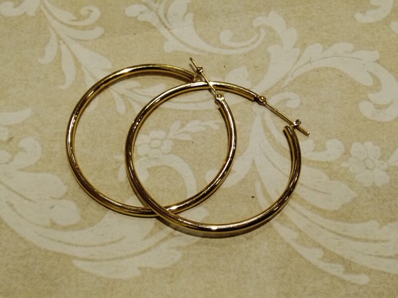18金 ピアス をお買取しました。