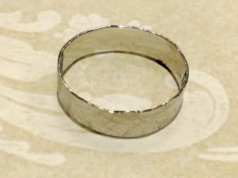 プラチナ950 平打ち リング をお買取しました。