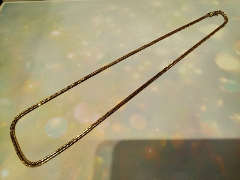18金イエローゴールドネックレスをお買取りしました✨