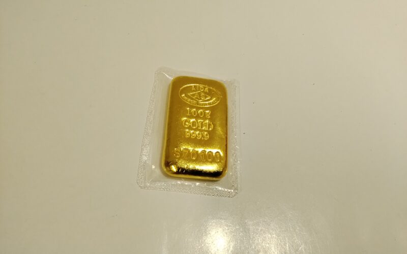 k24インゴットをお買取致します。