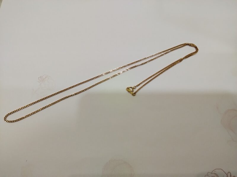 18金 イエローゴールド ネックレス をお買取しました。