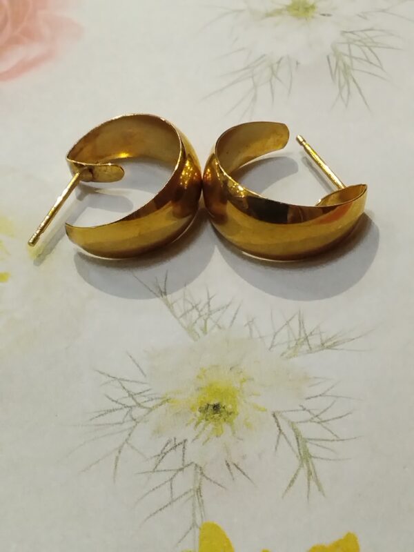18金 フープ ピアス お買取り 致しました。