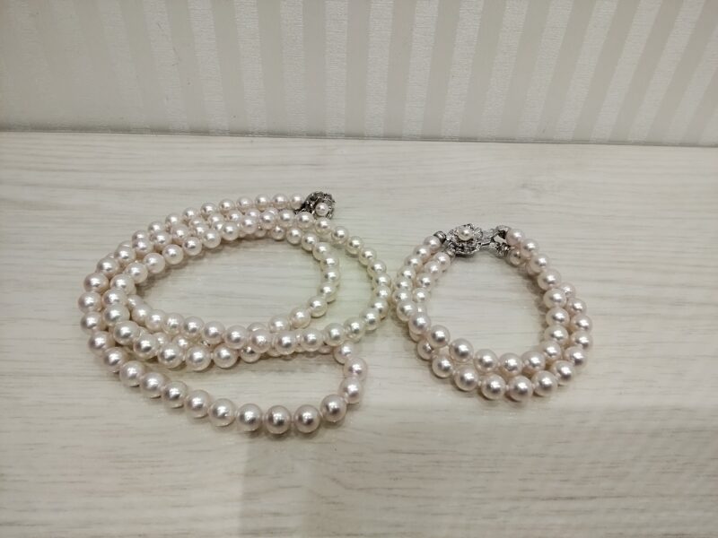 パール ネックレス ブレスレット をお買取しました
