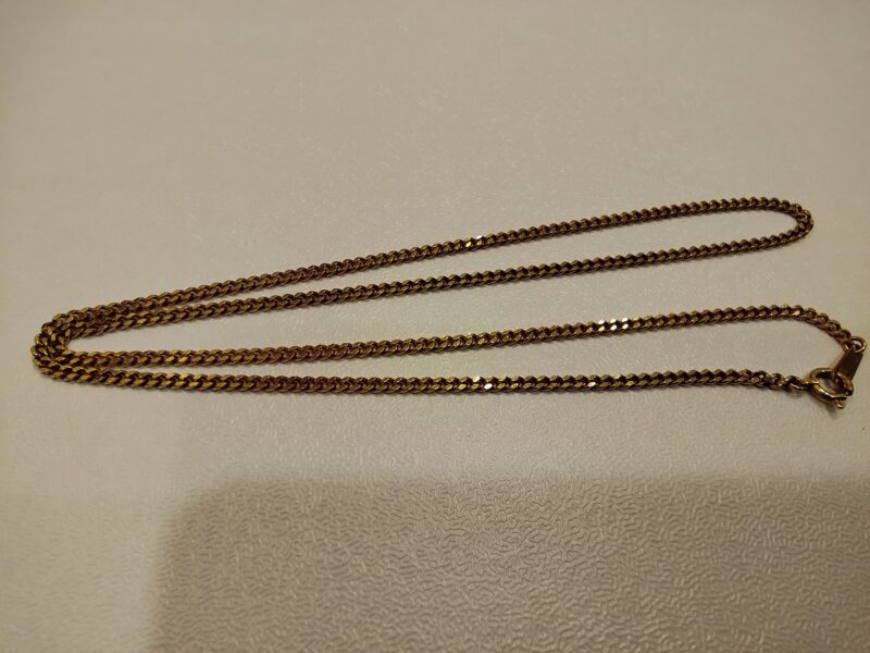18金ネックレスお買取しました