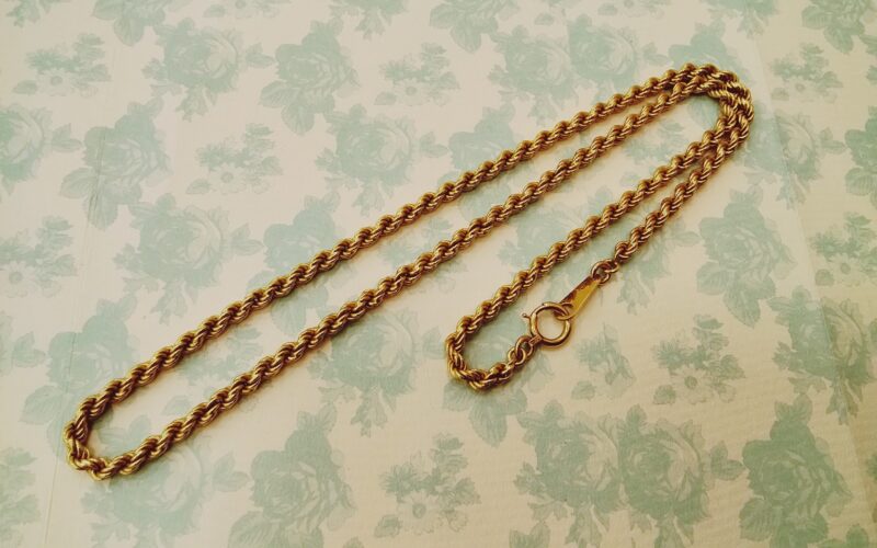 18金 ネックレス をお買取りしました。