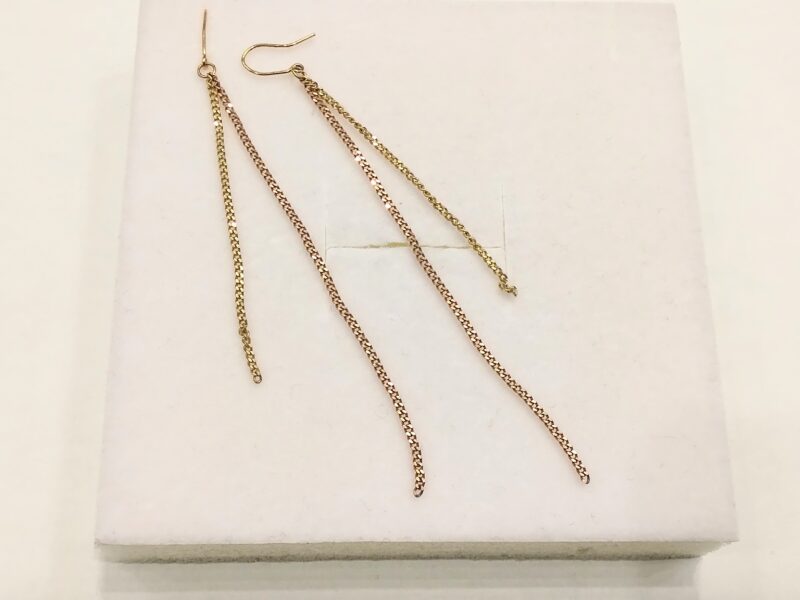 18金 イエローゴールド ピアス をお買取しました。
