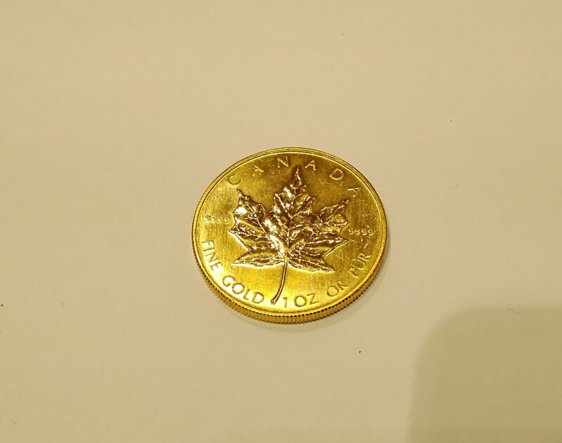 24金コインをお買取りしました。