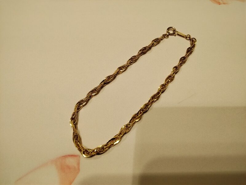 18金 ブレスレット をお買取りしました。