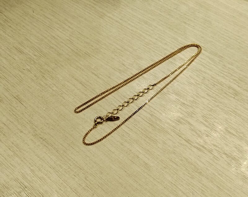 K18ネックレス、お買取致しました。