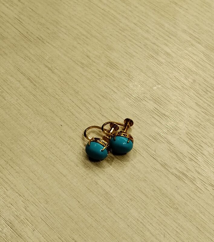 K18イヤリング、お買取致しました。